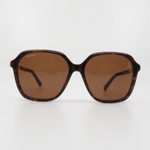 Swarovski sunglasses  - Brown, Frame: Brown, Exterior: Brown 0