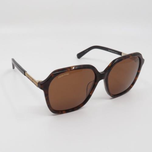 Swarovski sunglasses  - Brown, Frame: Brown, Exterior: Brown 2