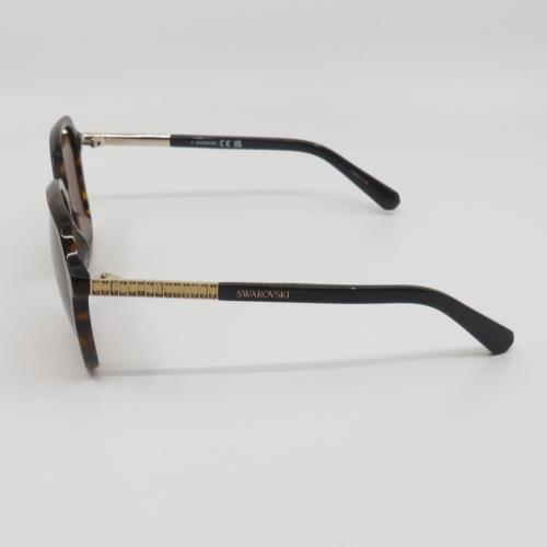 Swarovski sunglasses  - Brown, Frame: Brown, Exterior: Brown 4