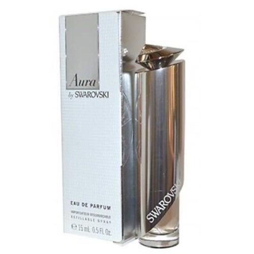 Aura Swarovski 0.5 oz / 15 ml Eau de Parfum Refillable Women Perfume Spray