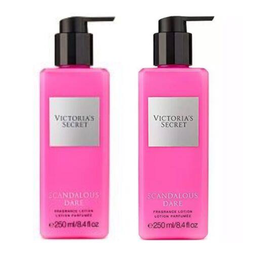 Victoria`s Secret Scandalous Dare Fragrance Lotion 8.4 Fl.oz. Lot of 2