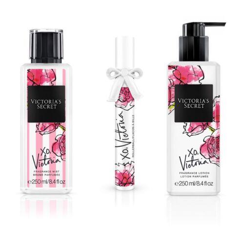Victoria`s Secret XO Victoria Eau de Parfum Rollerball /fragrance Mist /lotion