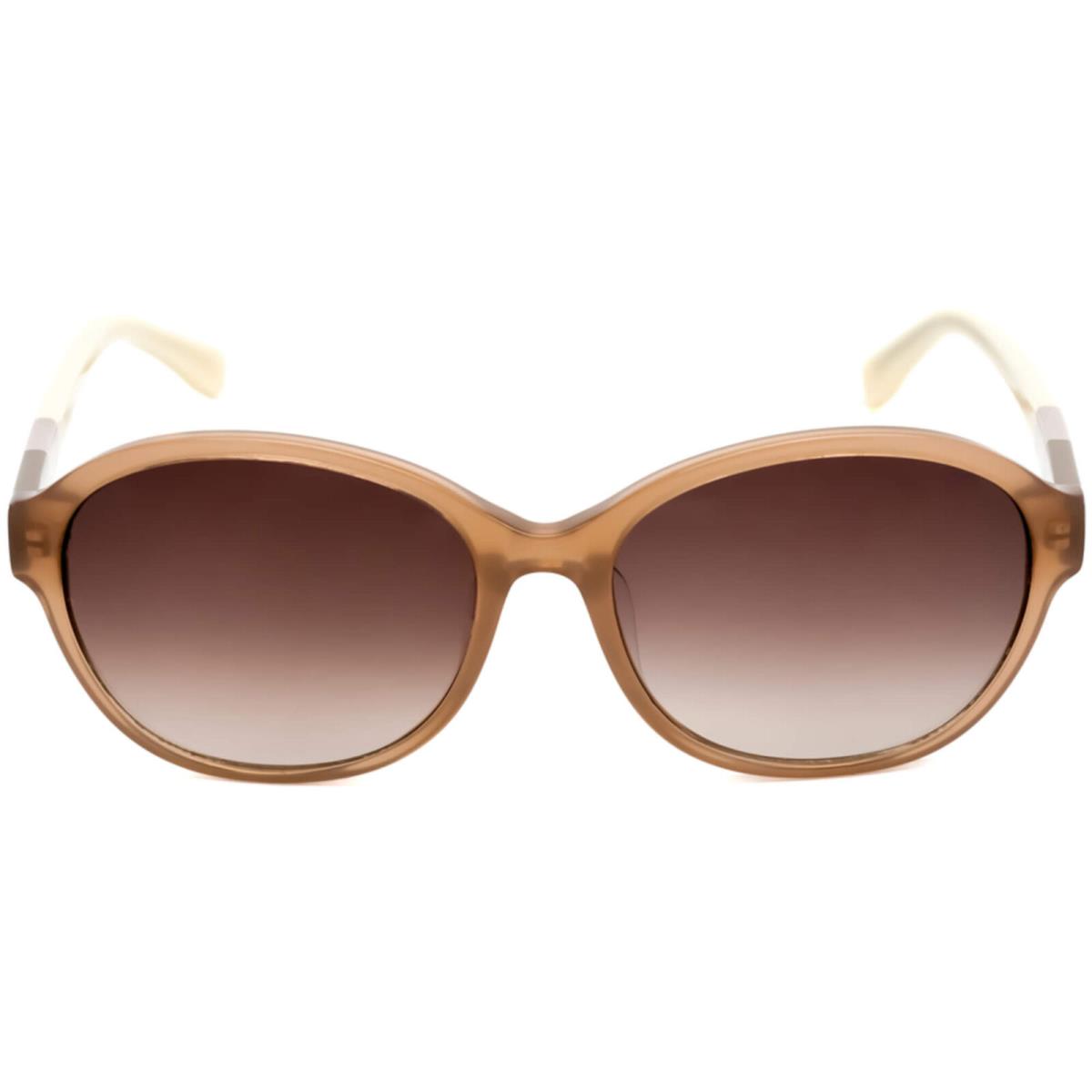 Lacoste Unisex Sunglasses Transparent Brown/beige Oval Frame Lacoste L808SA 264