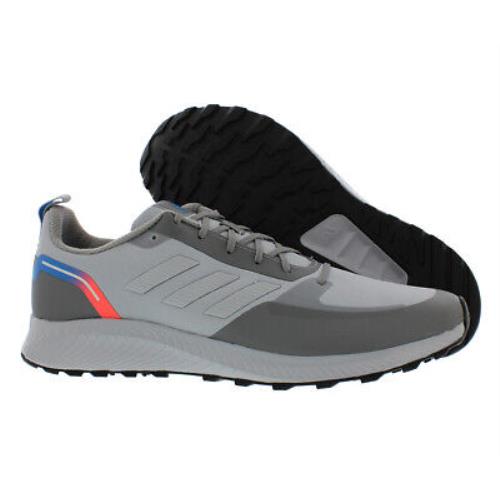 Adidas Run Falcon 2.0 TR Mens Shoes Size 14 Color: Halo Silver Blue - Halo Silver Blue , Silver Main