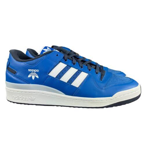 Adidas Forum 84 Low Adv Blue Bird Cloud White Navy Shoes HP9089 Men`s Size 14