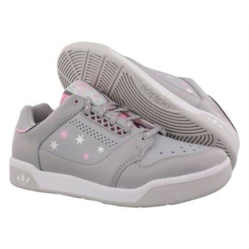 Adidas Originals Slamcourt Womens Shoes Size 7 Color: Grey/pink/white