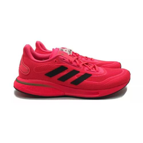 Adidas Supernova Womens Sz 5.5 Casual Running Shoe Pink Athletic Trainer Sneaker - Pink Black Gold , Signal Pink Core Black Copper Metallic Manufacturer