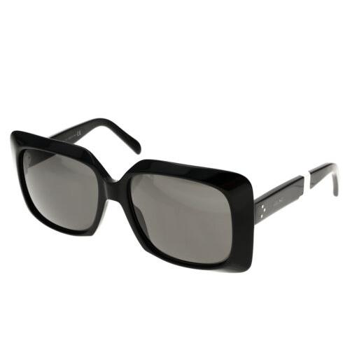 Celine Woman`s 60mm Black Oversized Square Sunglasses S2629