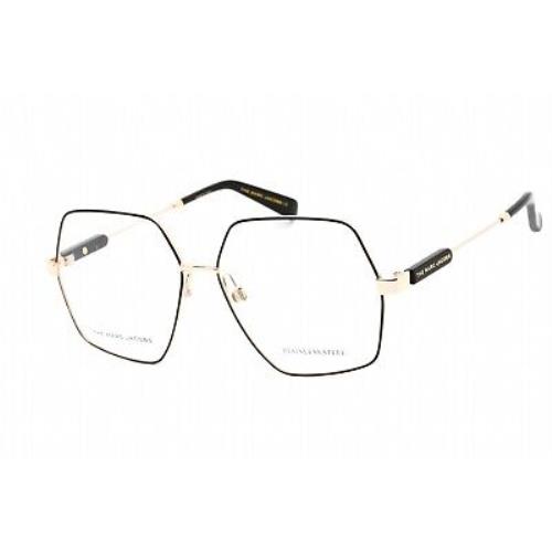 Marc Jacobs Marc 594 Rhl Eyeglasses Gold Black Frame 56mm
