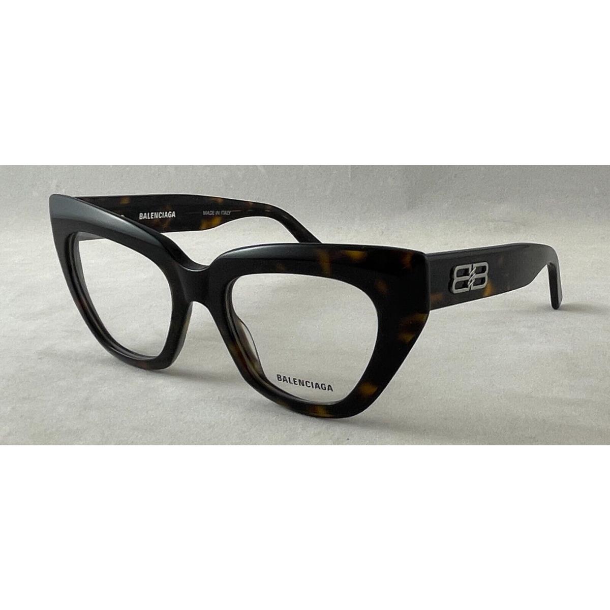 Balenciaga BB0238O BB 0238O Tortoise 002 Eyewear Frame Eyeglasses 50-19-140