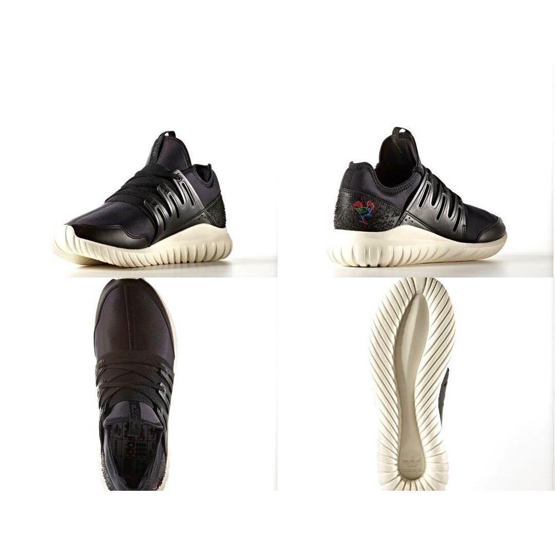 Adidas Originals Tubular Radical Cny Shoes Black Mens Size 12 US BA7780
