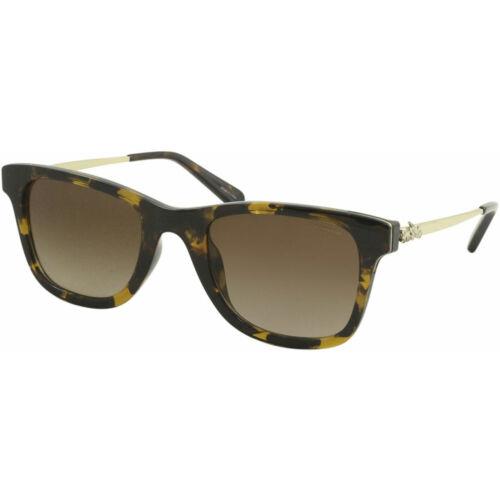 Coach Women`s Sunglasses Dark Tortoise Square Frame Coach 0HC8279U 51201351