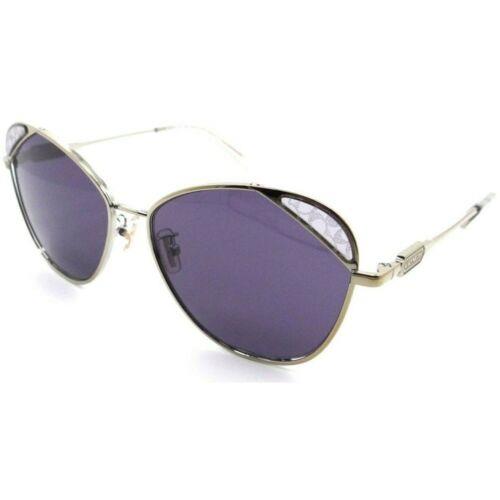 Coach Women`s Sunglasses Light Gold Frame Purple Lens Coach 0HC7119 93471A59