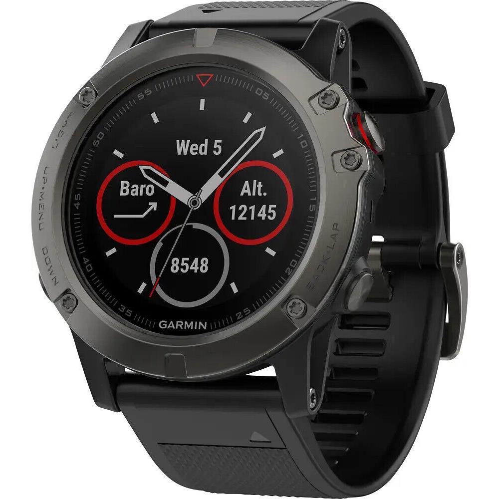 Garmin Fenix 5X Sapphire Smartwatch 51mm Fiber Reinforced Polymer