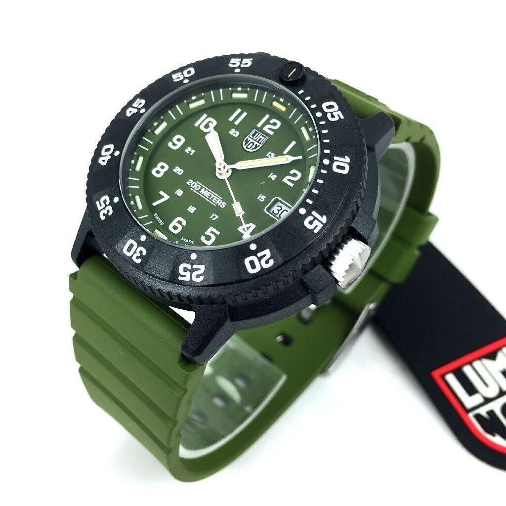 Men`s Luminox Navy Seal Evo Military Green Watch XS.3013.EVO.S