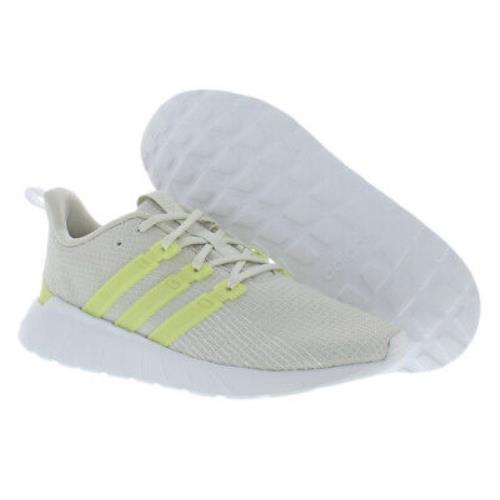 Adidas Questar Flow Womens Shoes Size 10.5 Color: Orbit Grey/yellow Tint/white - Orbit Grey/Yellow Tint/White , Grey Main