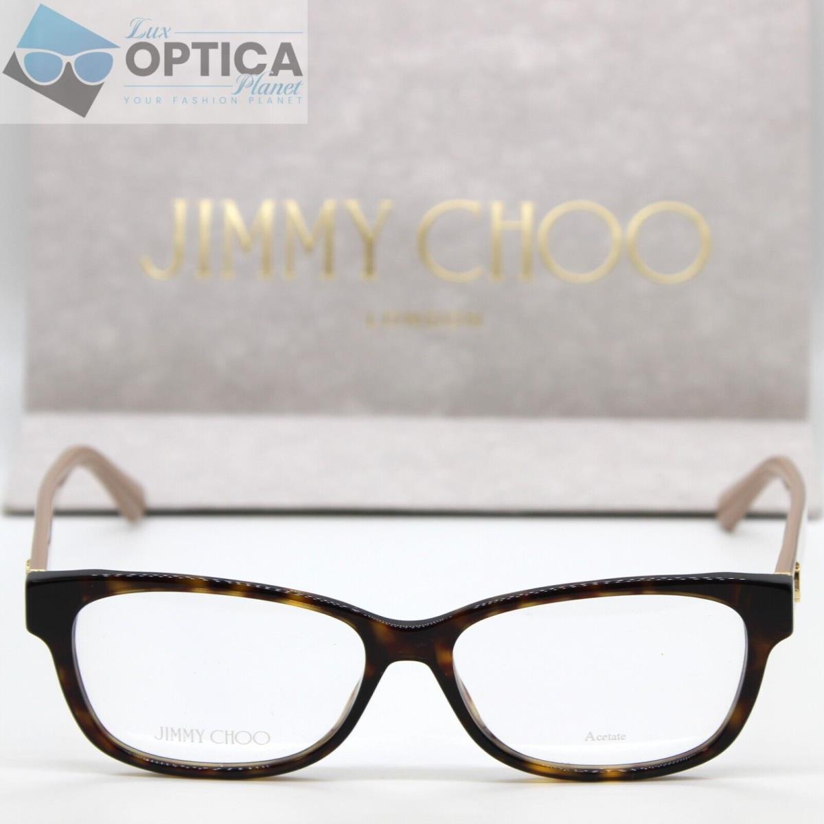 Jimmy Choo Women`s JC278 Ons Havana Frame Eyeglasses 54mm