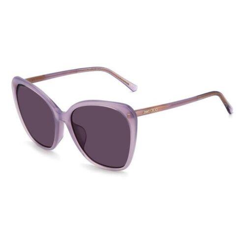 Jimmy Choo Women`s BAGS-0B3V-UR Fashion 56mm Violet Sunglasses