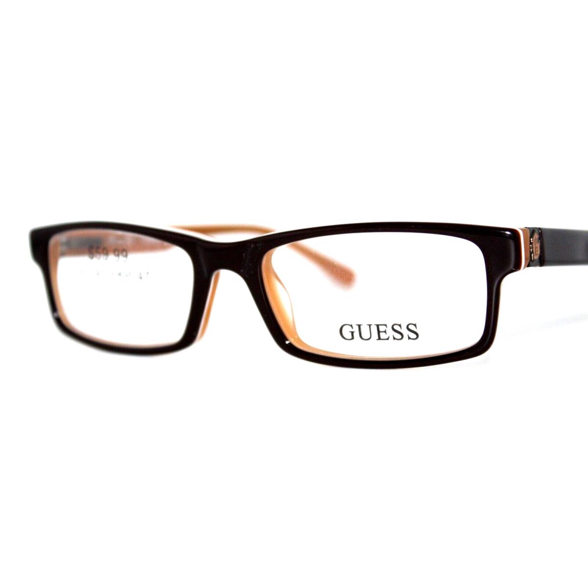 Guess GU9059 Brn Brown Eyeglasses Kid`s Frames 47-15-130MM W/case