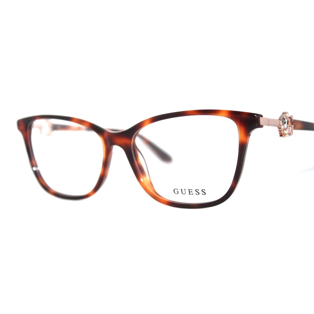 Guess GU2856-S 053 Tortoise Eyeglasses Frames 55-15-140MM W/case