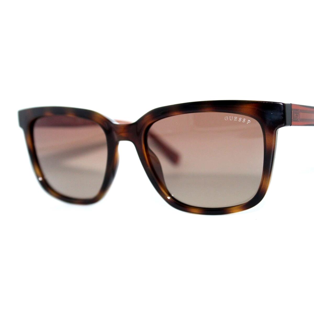Guess GU00050 52H Havana Polarized Sunglasses Frames 54MM W/case
