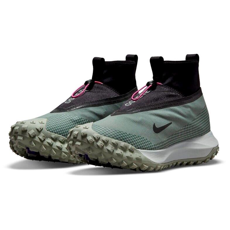 Nike Acg Mountain Fly Gore-tex Gtx Womens Size 8.5 Shoes CT2904 300 Green