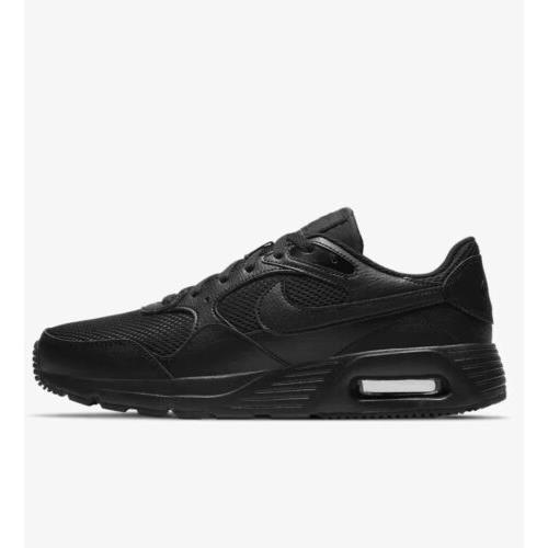 Mens Nike Air Max SC Triple Black Shoes Running Sneakers Casual Tennis