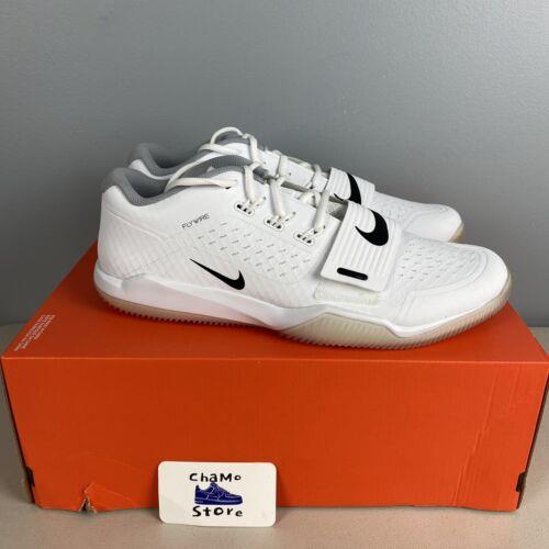 Nike Alpha Menace Turf Low Training Shoes AQ8129-101 White Black Men s Size 11.5