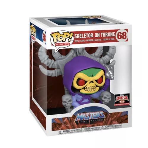 Pop Funko 68 Master of The Universe Skeletor on Throne Target Con 2021 Limited