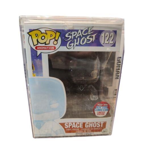 Funko Pop 122 Space Ghost Invisible 2016 Toy Tokyo Exclusive w Hard Protector