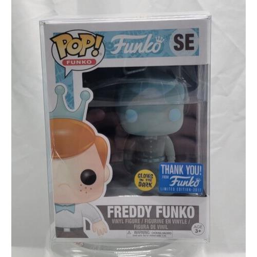 Funko Pop 2017 Thank You Freddy Funko SE Holographic Glow in The Dark