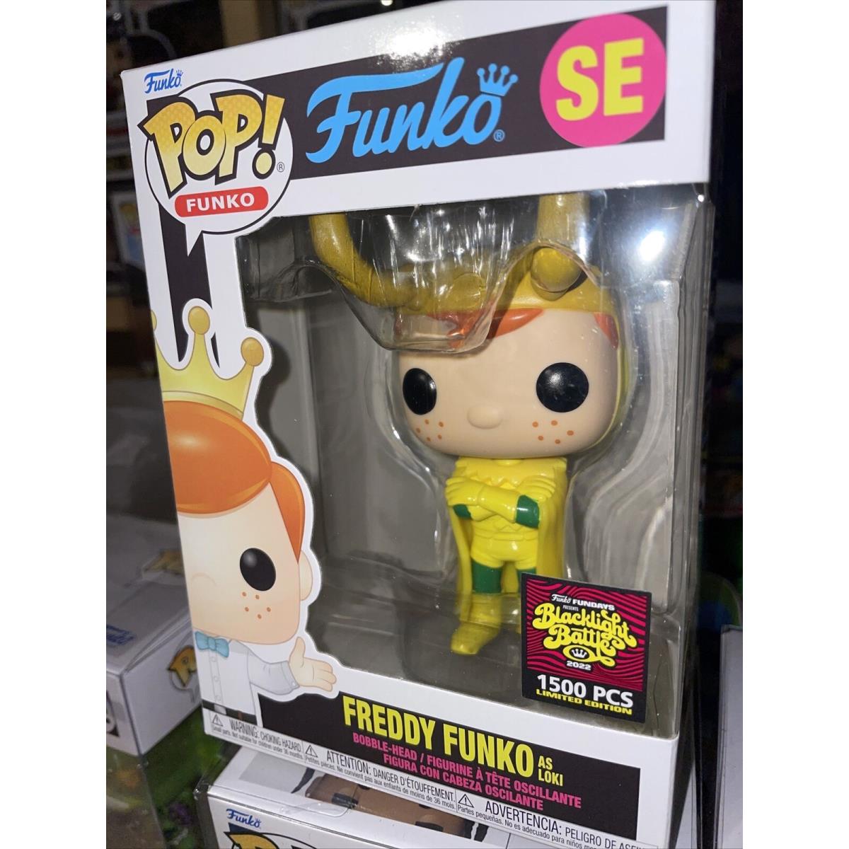 Freddy Funko as Loki LE 1500 From 2022 Funko Fundays High Grade Condition