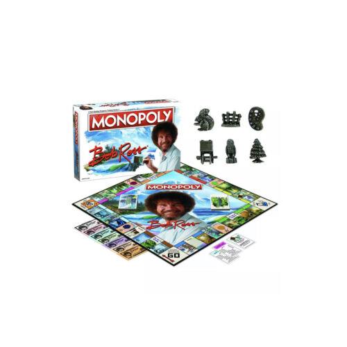 Monopoly Bob Ross Edition Board Game HP058 Hasbro Officially Licensed