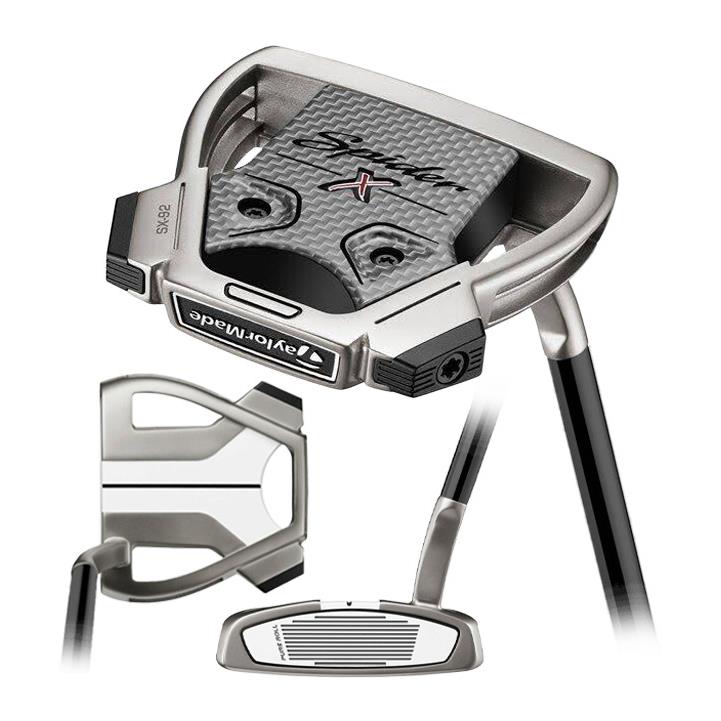 Taylormade Spider X Hydroblast Putter SX-92 Flow Neck Superstroke Grip