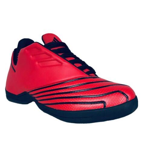 Adidas Men`s T-mac 2 Restomod Rockets Mid Basketball Shoes Scarlet/core Black