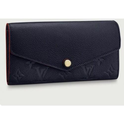 Shop Louis Vuitton MONOGRAM EMPREINTE Sarah wallet (M68708, M62125