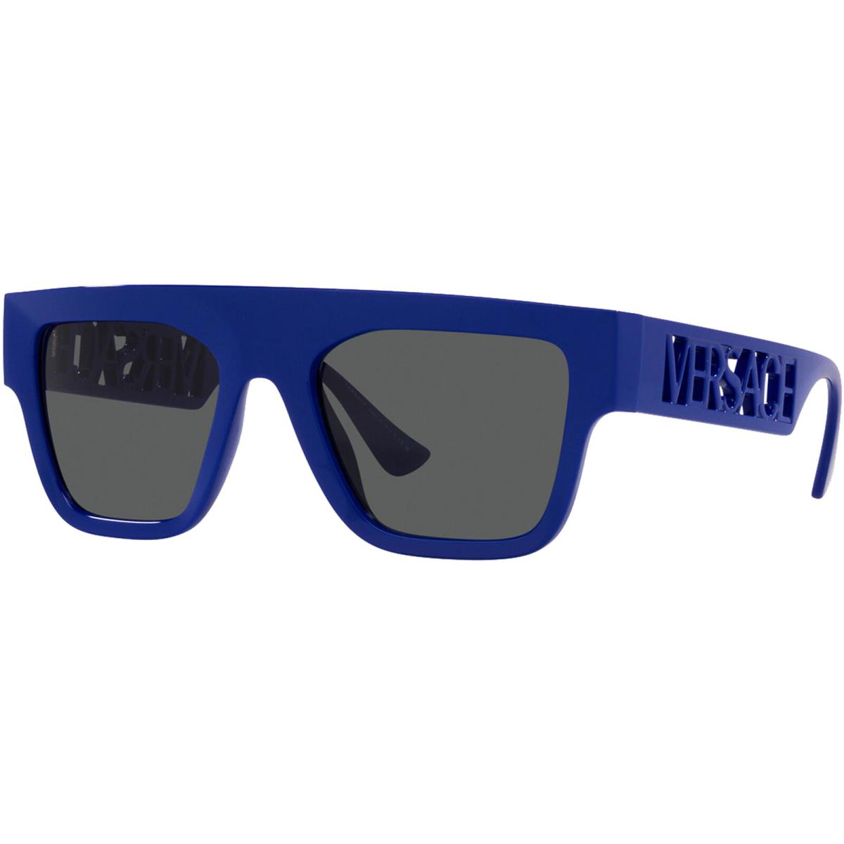 Versace Men`s Flat-top Sunglasses w/ Cutaway Branding - VE4430U - Made in Italy