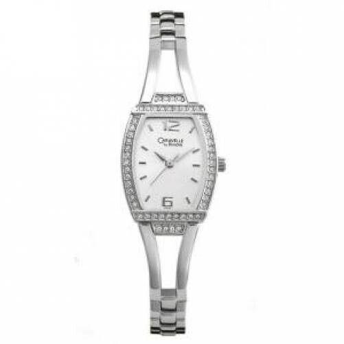 Caravelle 43L102 Women`s Silver Dial Silver Tone Stainless Steel Quartz Watch