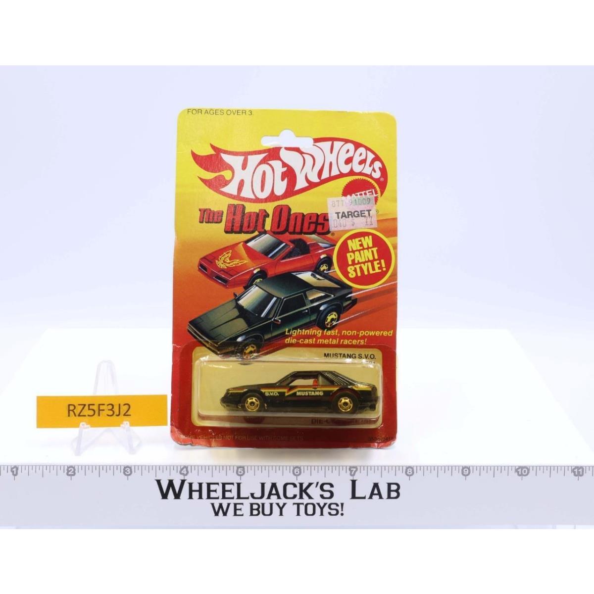 Hot Wheels Mustang S.v.o. 9531 Mattel 1982 Malaysia Vintage Mosc