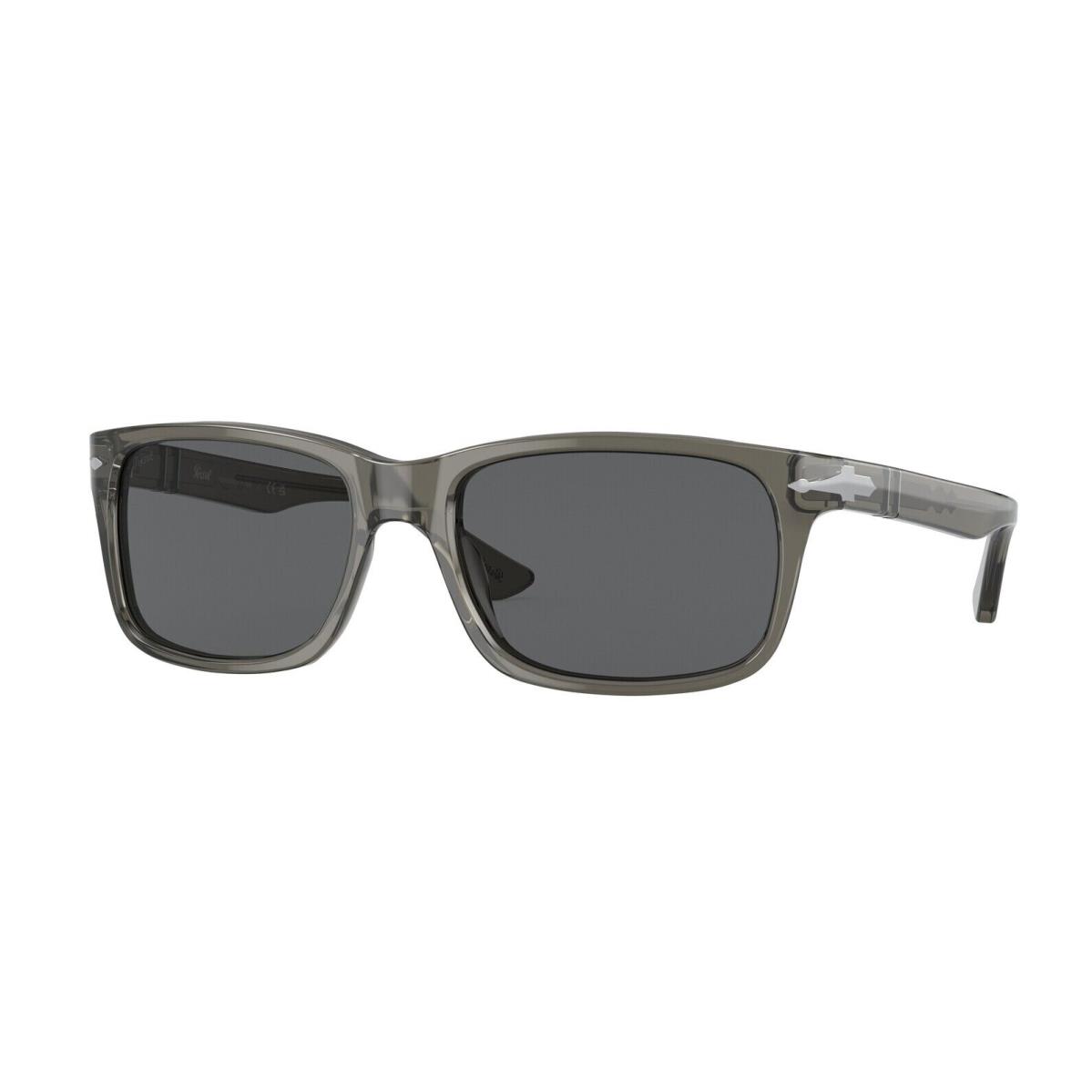 Persol PO3048S 1103B1 58MM Transparent Grey/dark Grey