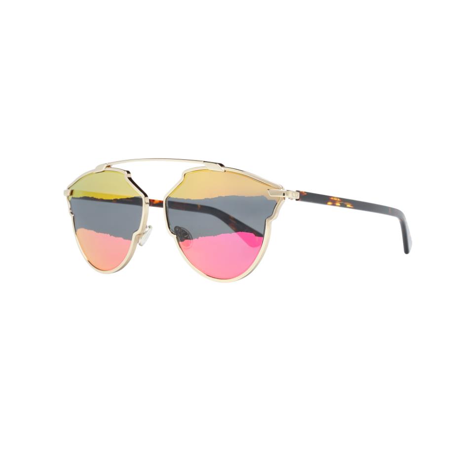 Christian Dior Sorealas Sunglasses SOREALAS-0J5G-5A Unisex - GOLD Frame, Gold Lens