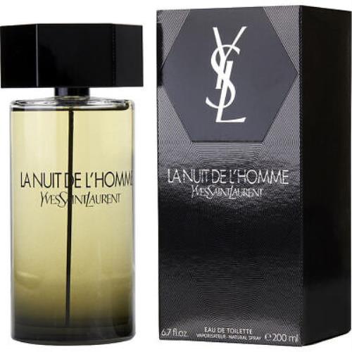 LA Nuit DE L`homme Yves Saint Laurent by Yves Saint Laurent Men - Edt Spray 6