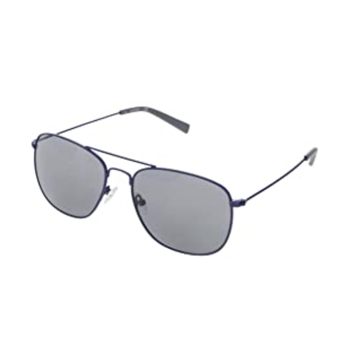 Calvin Klein Men`s Matte Blue Square 56mm Sunglasses S3113