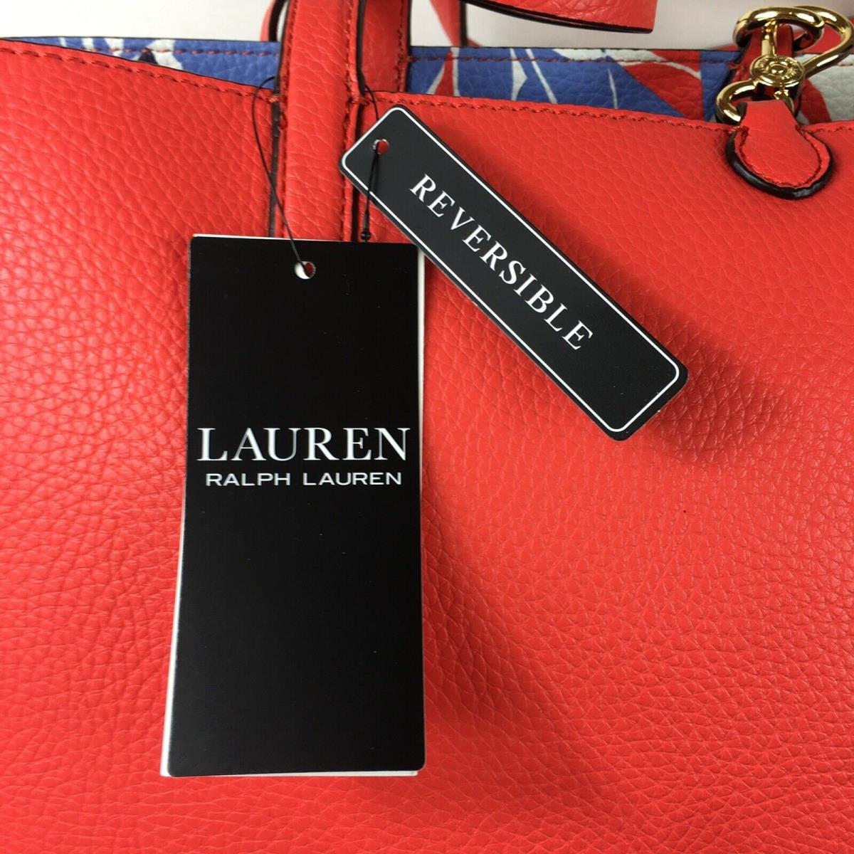 Lauren ralph lauren pebble reversible tote hot sale