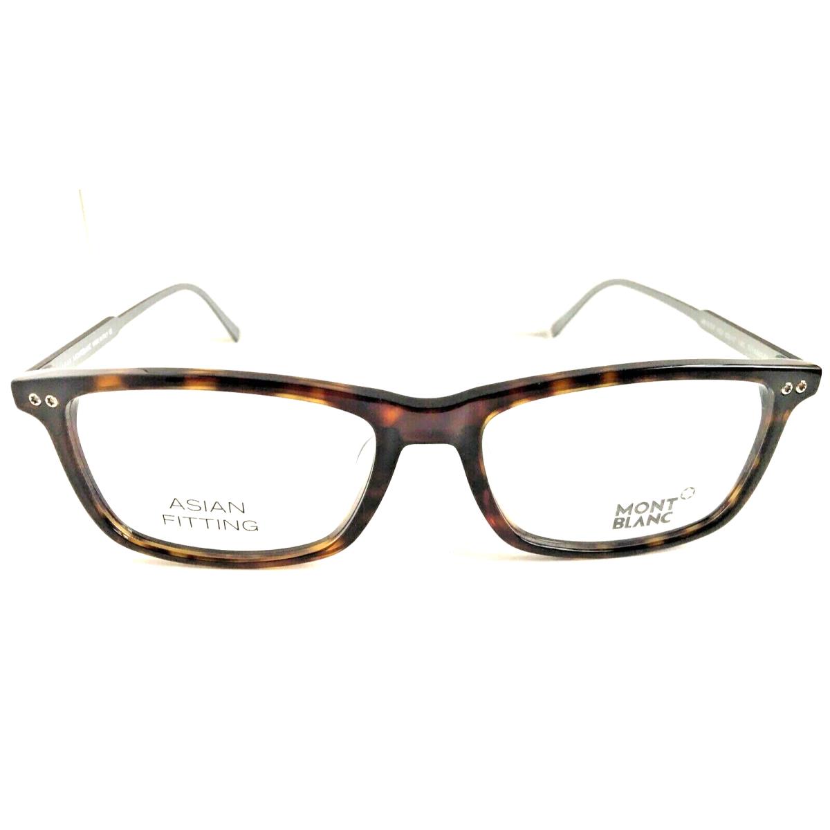 Montblanc MB 615-F 052 55mm Asian Fitting Men`s Eyeglasses Frame Italy 5