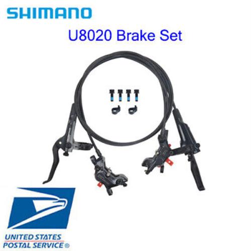 Shimano Cues BL-U8000 BR-U8020 4 Piston Hydraulic Disc Brake Set Mtb City