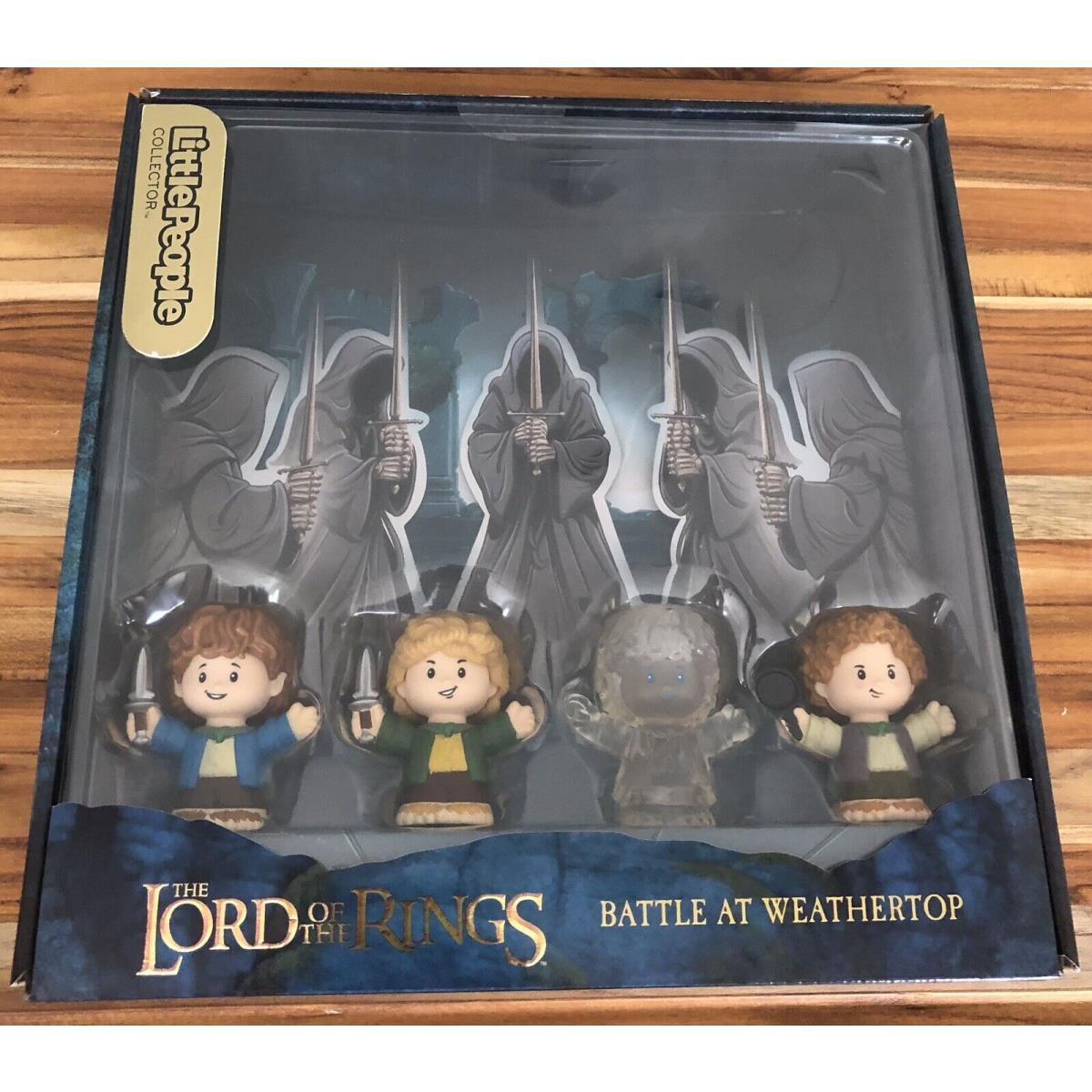 Mattel Little People Collector The Lord Of The Rings Battle At Weather Too Set