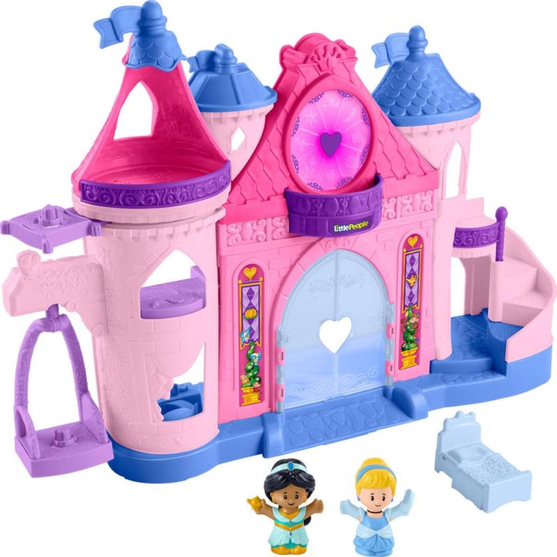 Little People Disney Princess Magical Lights Dancing Castle Playset Toy