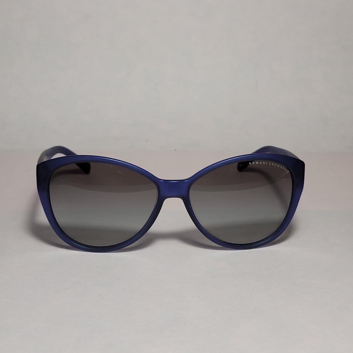 Armani Exchange AX 4006 Sunglasses Blue Frame Black Lens