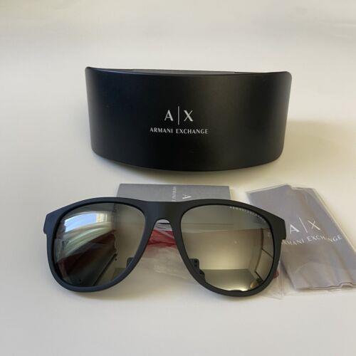Armani Exchange Sunglasses Shades AX4096 80786G 57-18-140 140mm Black Red
